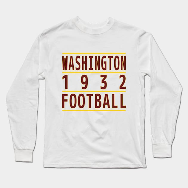 Washington Commanders Classic Long Sleeve T-Shirt by Medo Creations